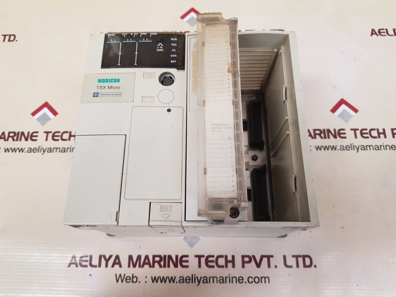 Schneider Automation Tsx3710001+Tsxdmz 28Dr Tsx Micro Modular Base Controller