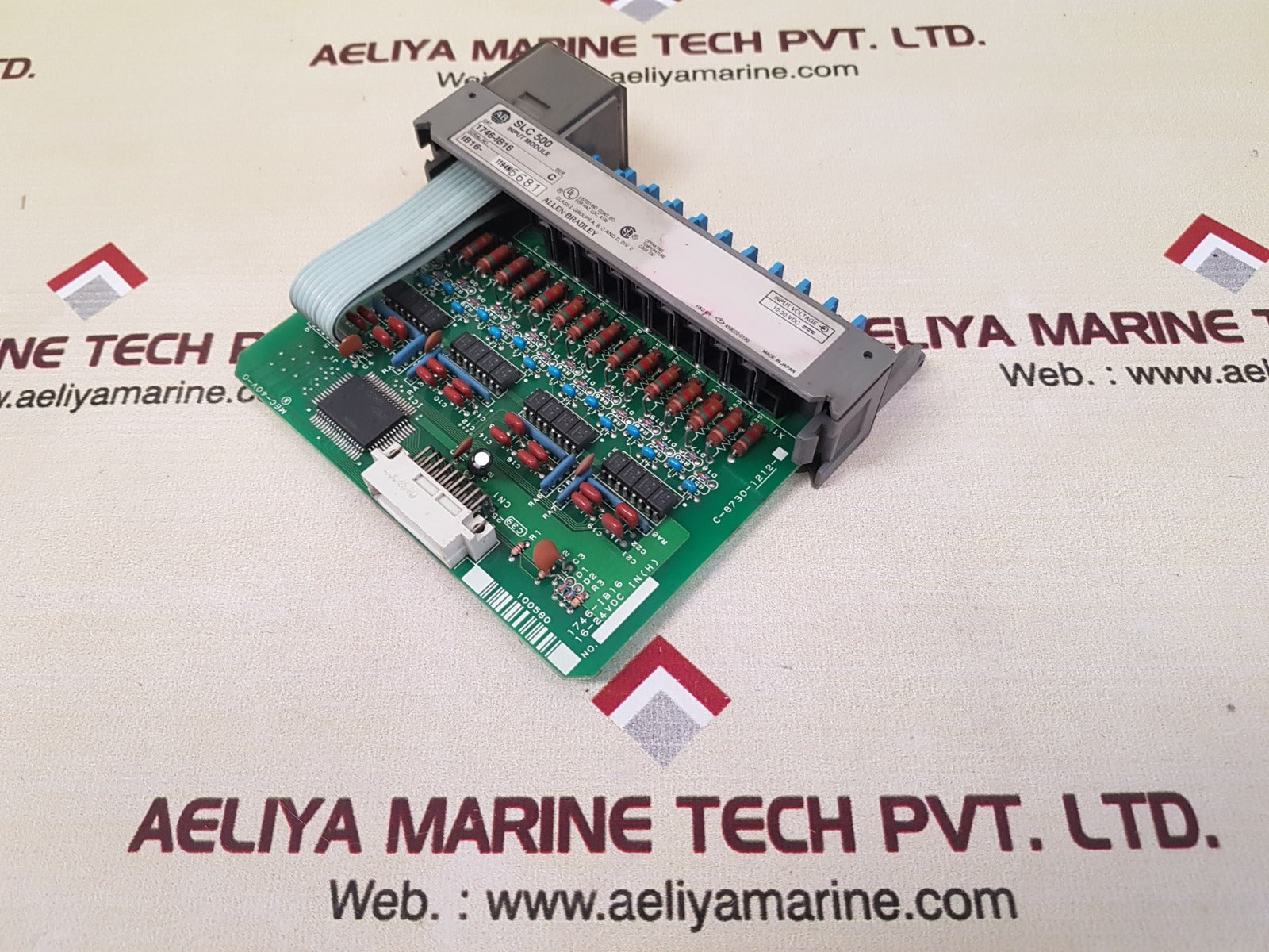 Allen-bradley 1746-ib16 Ser C Slc 500 Input Module