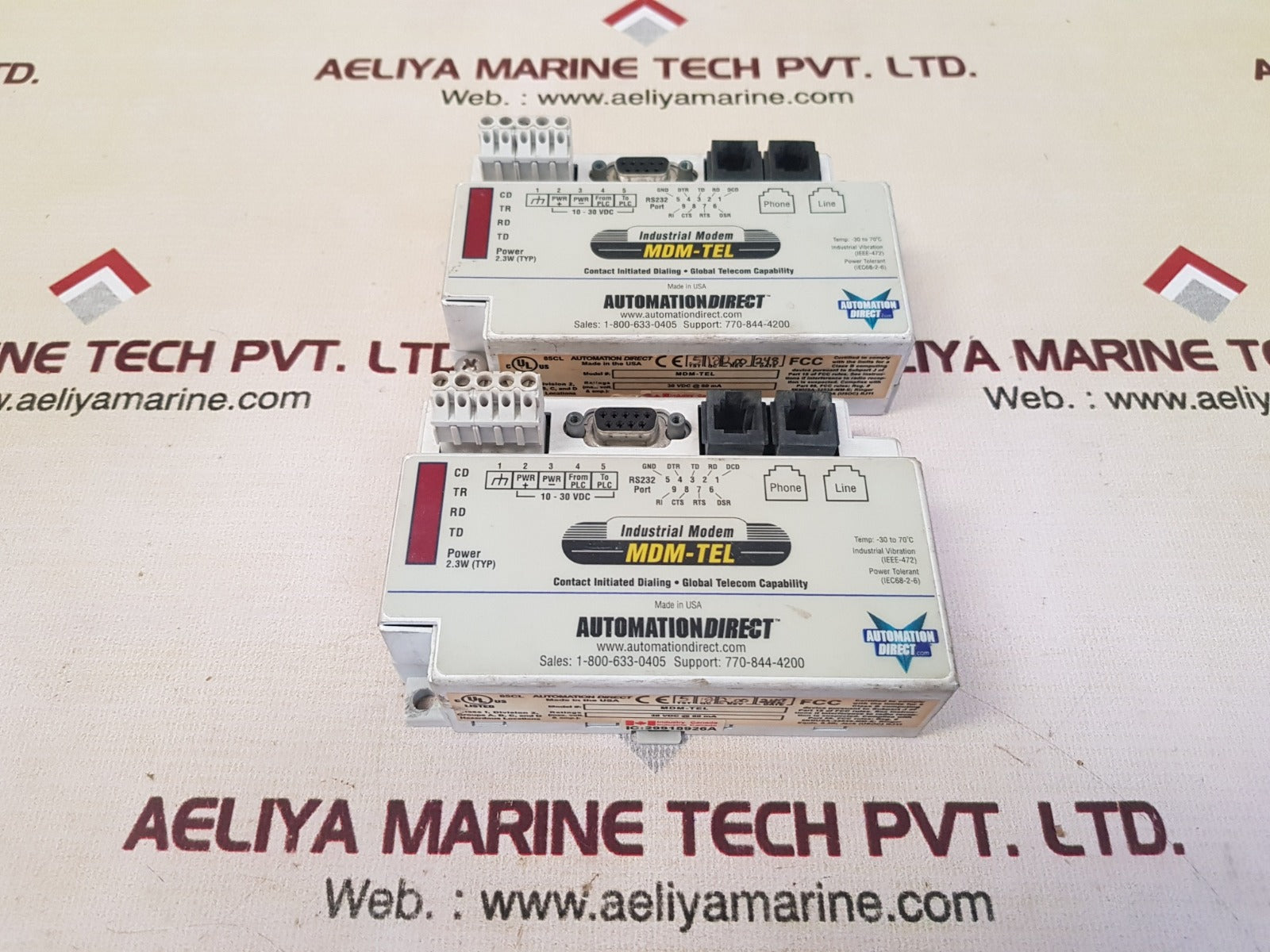Automation Direct Mdm-tel Industrial Modem Temp -30 To 70°C