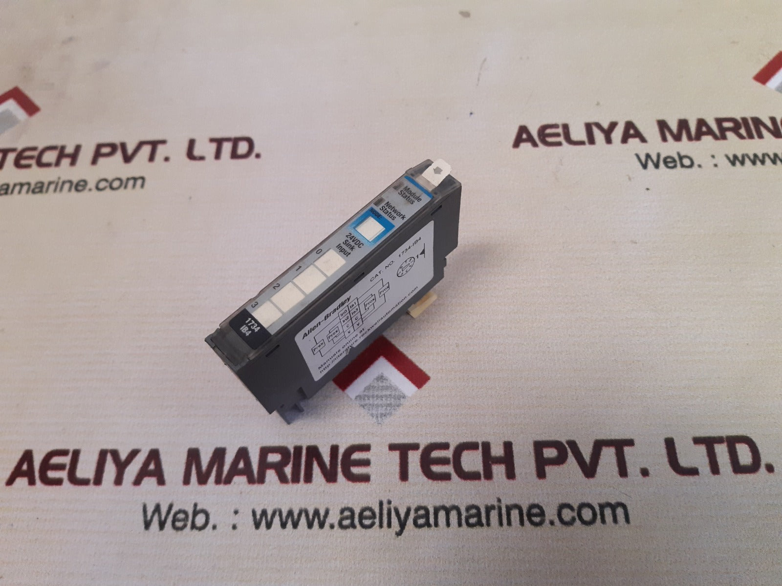 Allen-bradley 1734-ib4 Ser C Input Module Rev A02