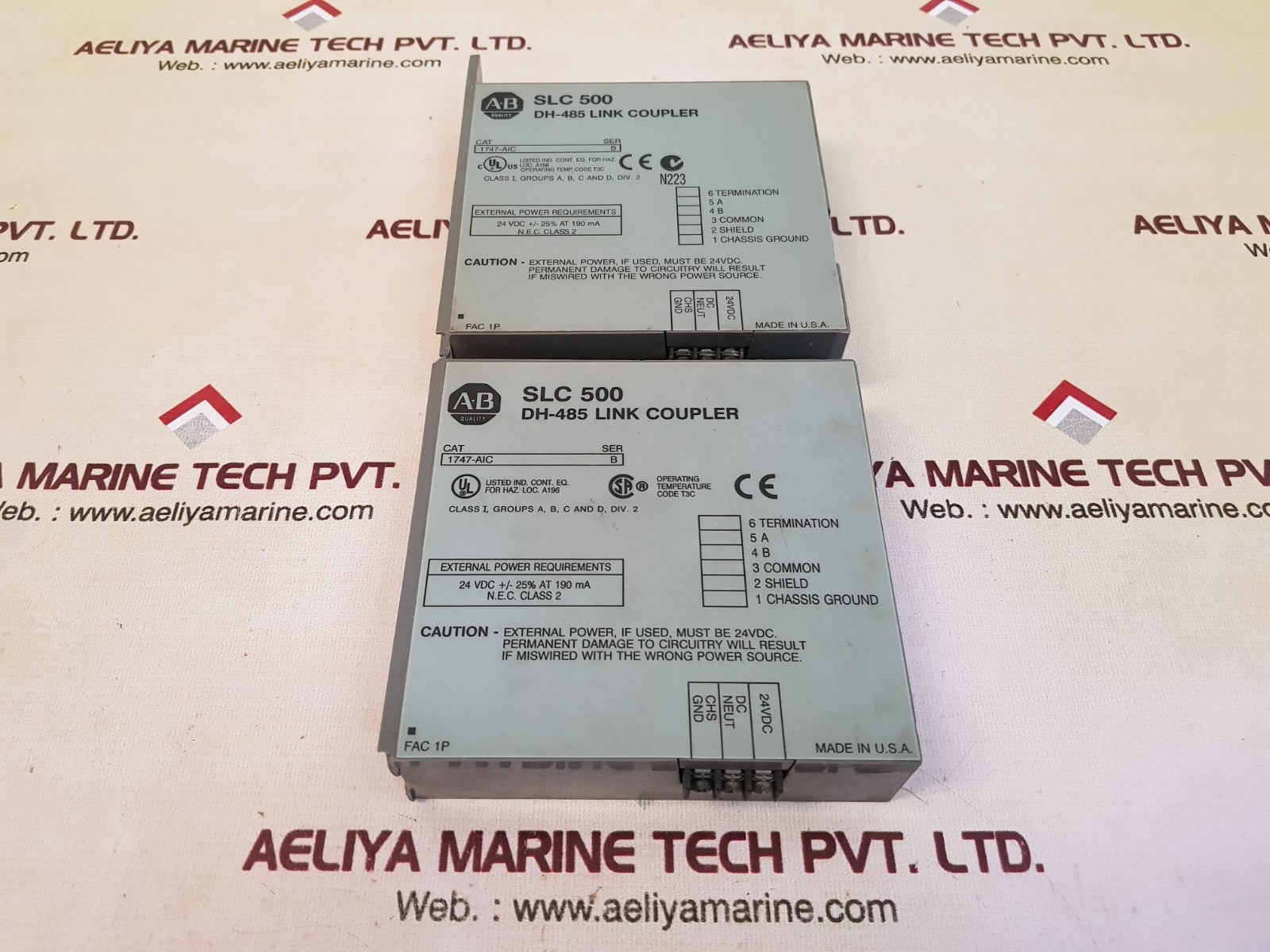 Allen-bradley 1747-aic Dh-485 Link Coupler Ser.B
