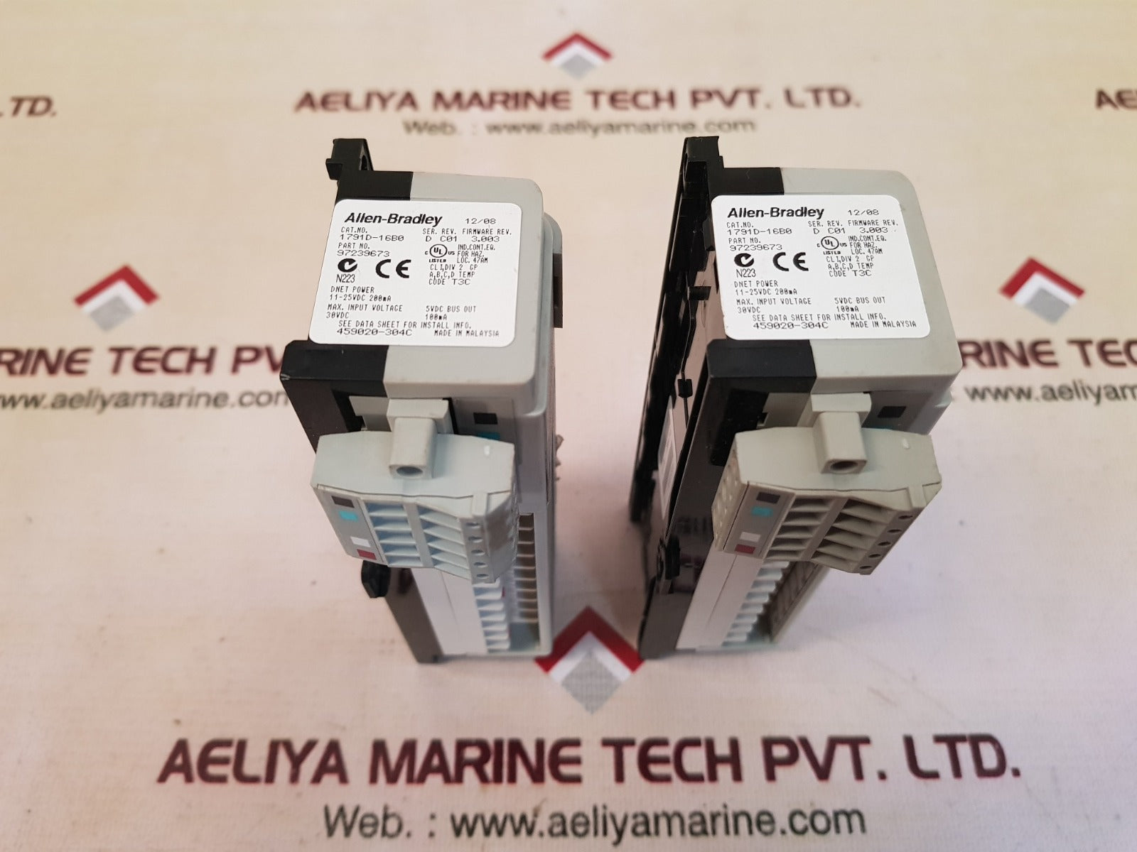 Allen-bradley 1791D-16B0 Ser D Compact Block I/O Devicenet 16 Inputs