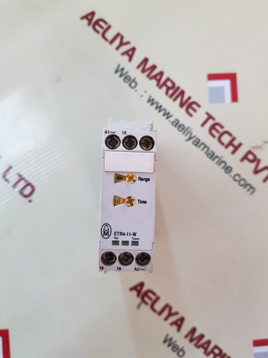 Klockner moeller etr4-11-w timing relay on-delayed