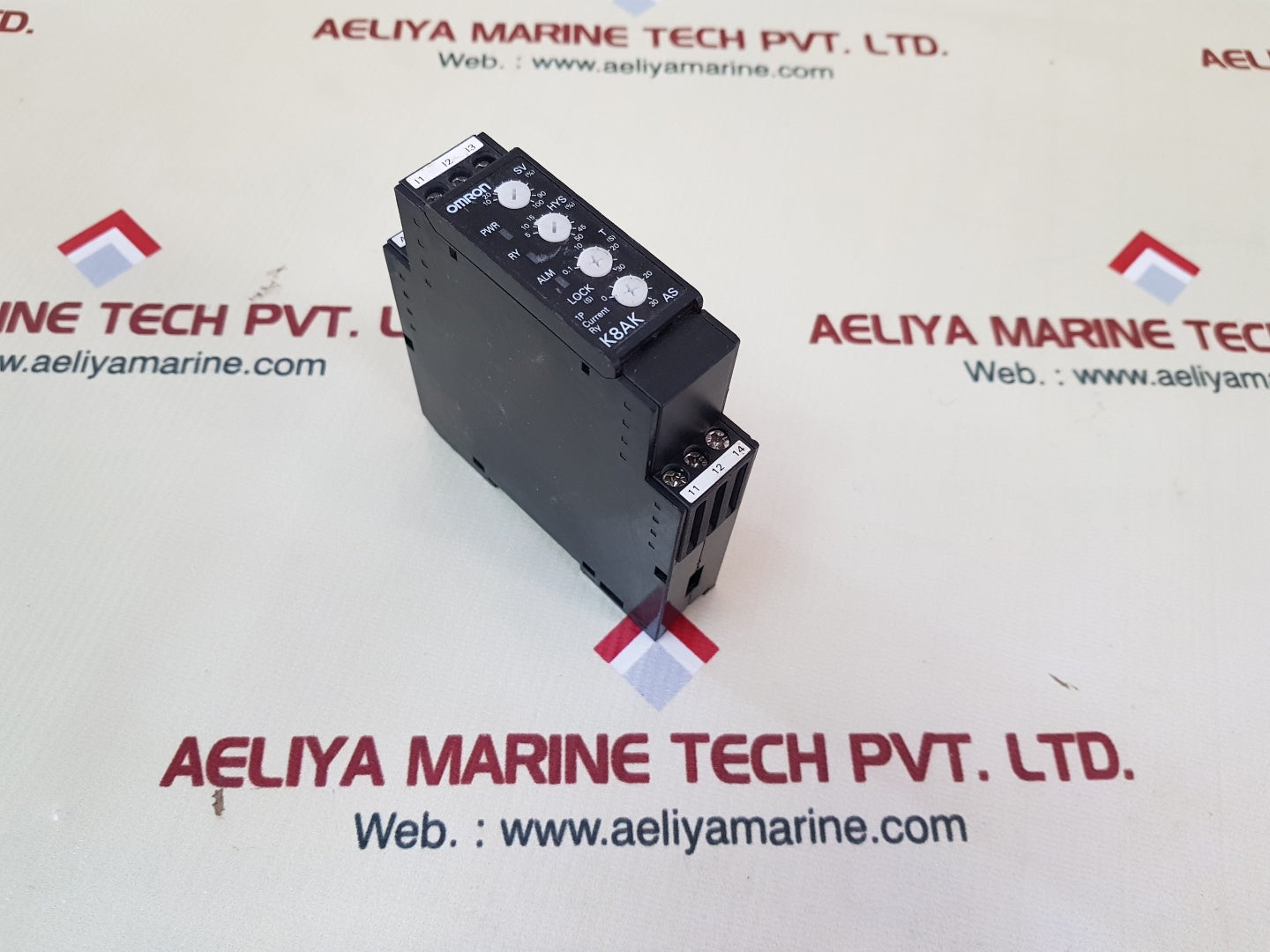 Omron k8ak-as2 24vac/dc measuring & monitoring relays 1w