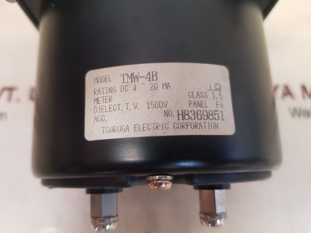 Tsuruga electric tmw-4b pressure indicator 0 to 6 kg/cm2