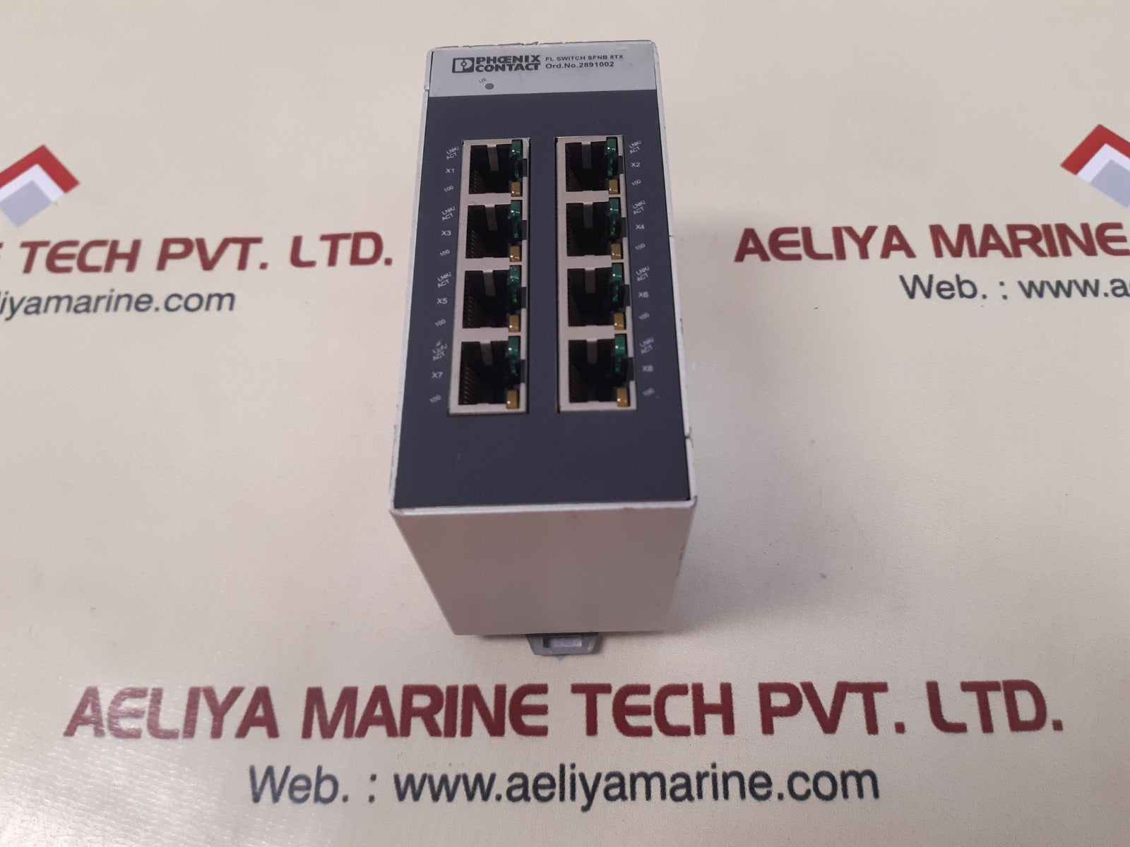 Phoenix contact 2891002 fl switch sfnb 8tx ethernet switch