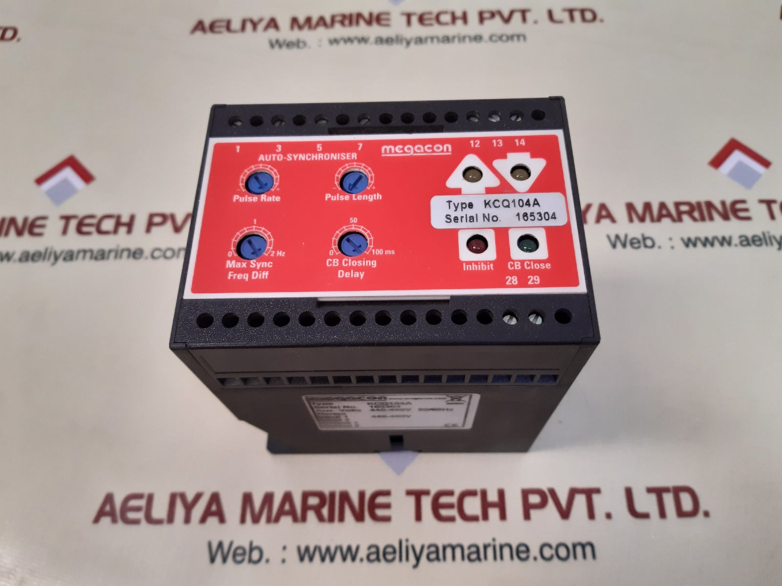 Megacon Kcq104A Auto-synchroniser 440-460V, 50/60Hz