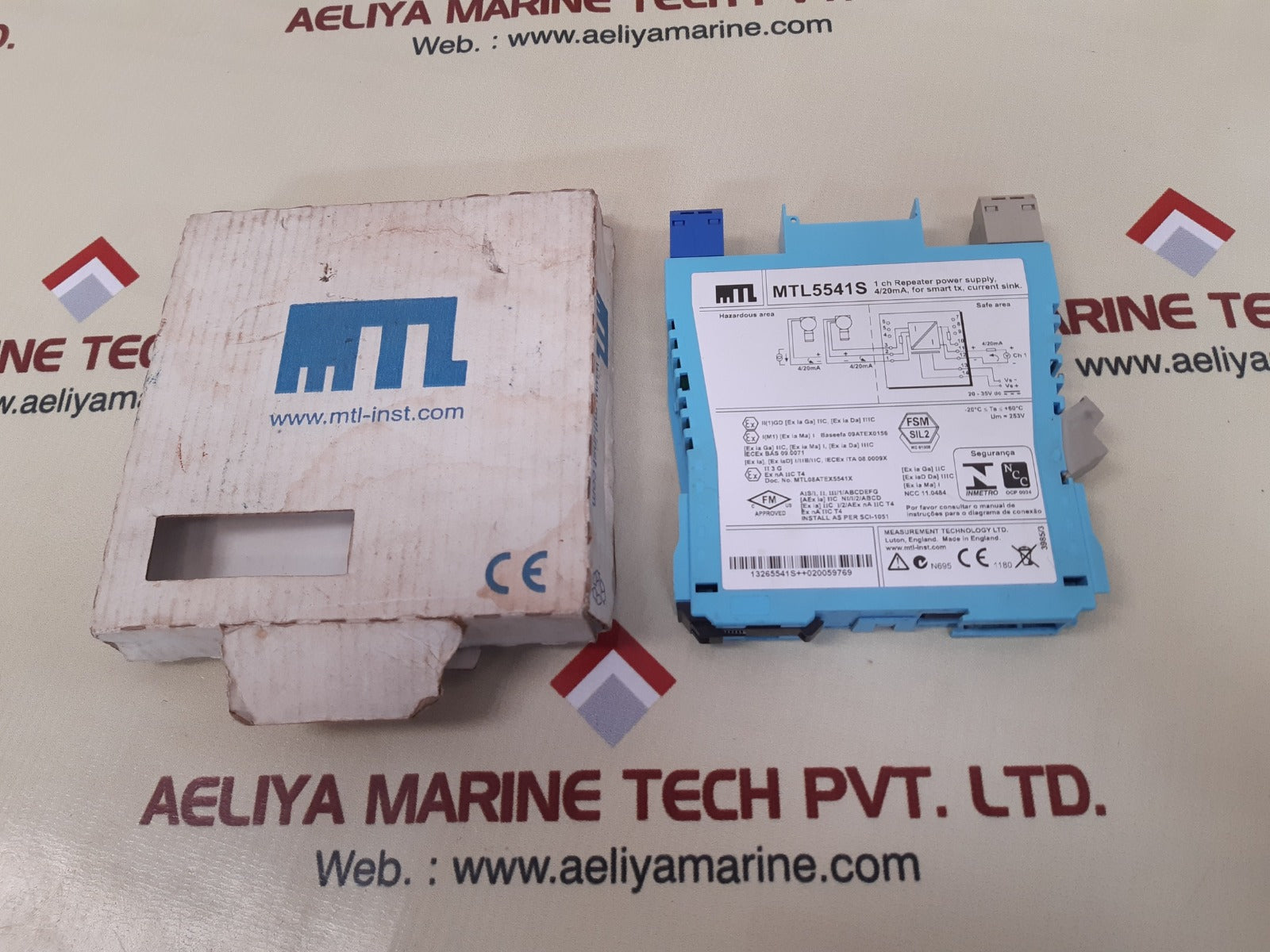 Measurement Technology Mtl5541S 1 Ch Repeater Power Supply