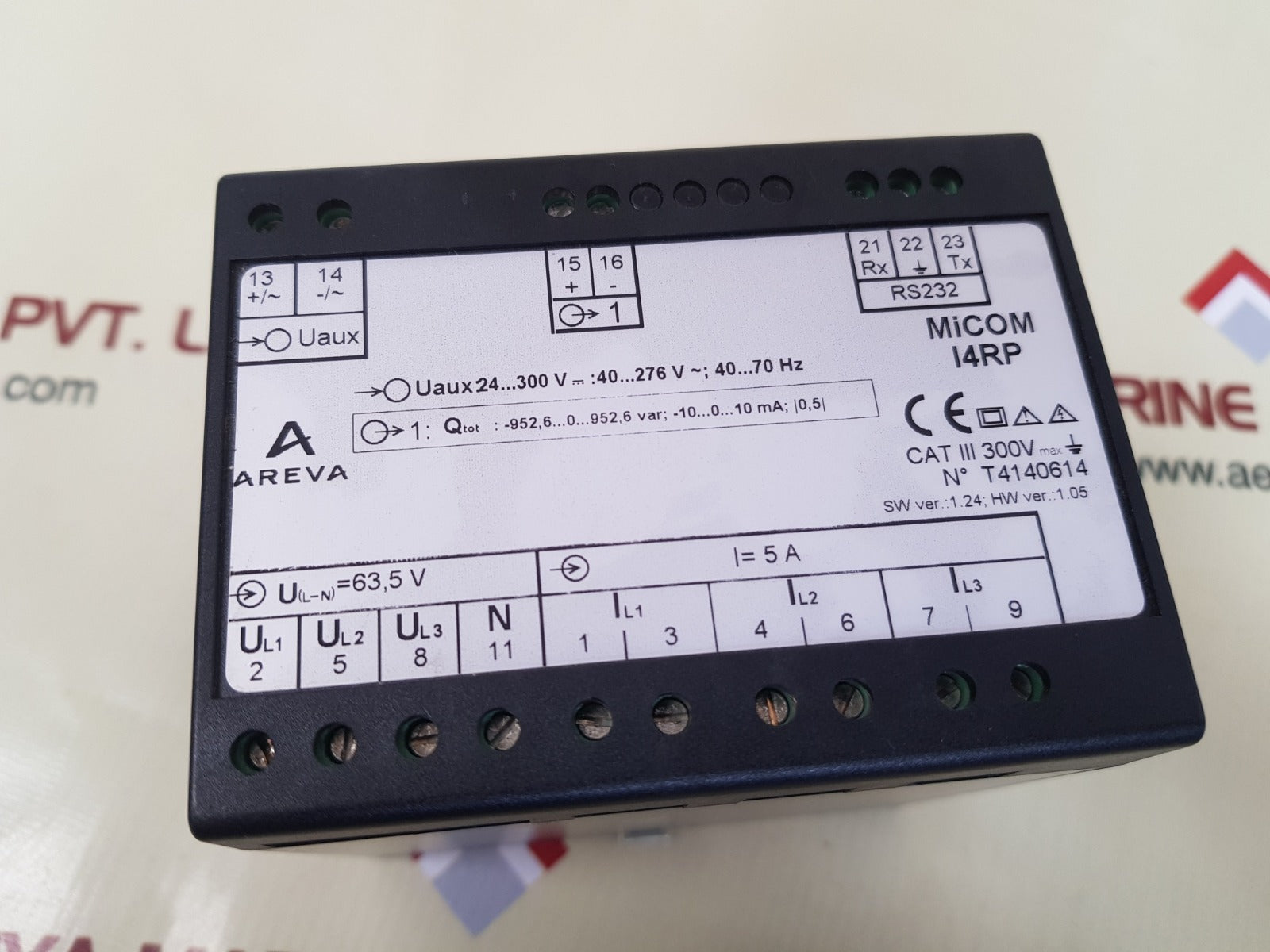 Areva Micom I4Rp Transducer I4Rpqu2