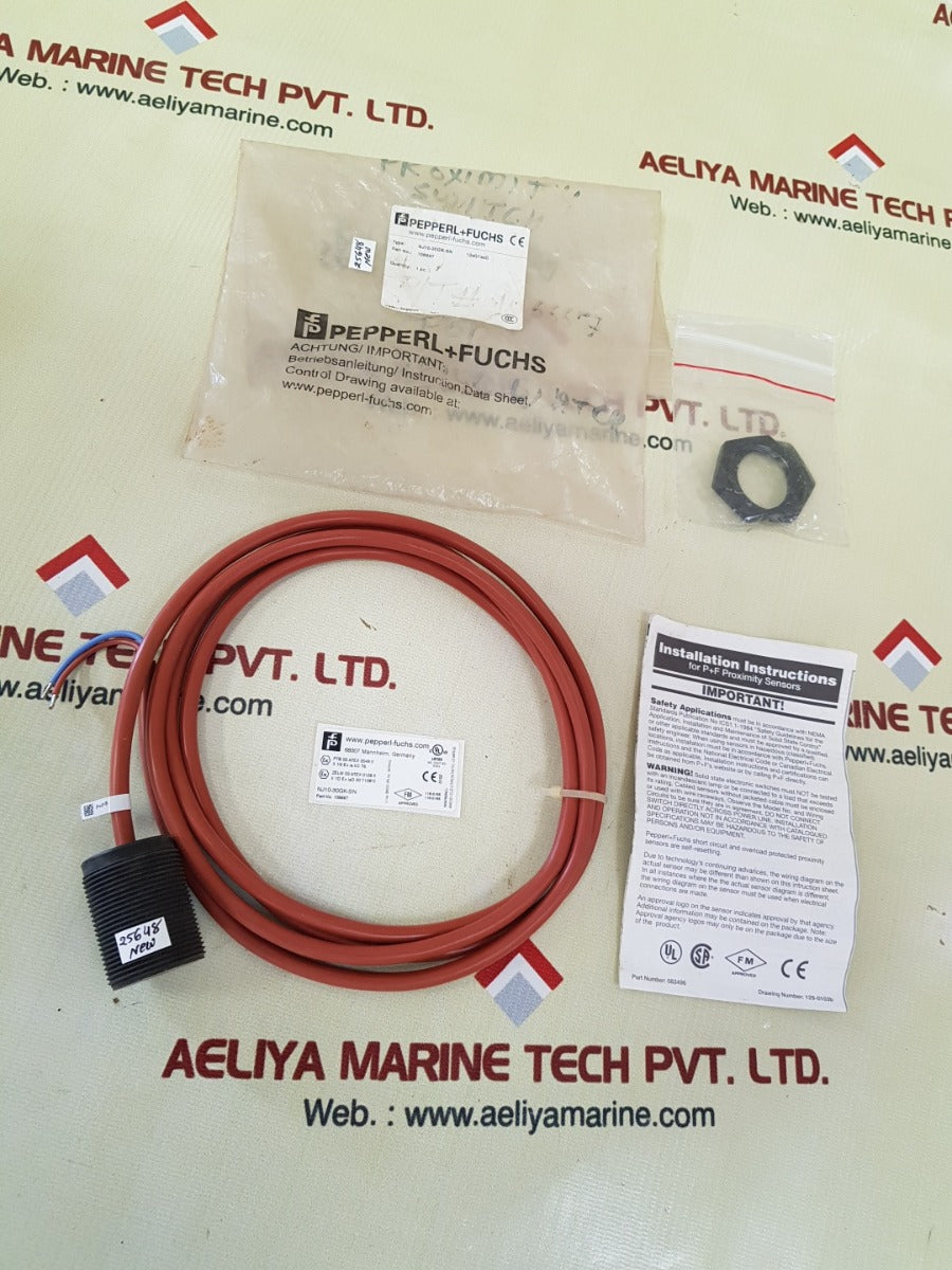 pepperl+fuchs nj10-30gk-sn inductive sensor 106667