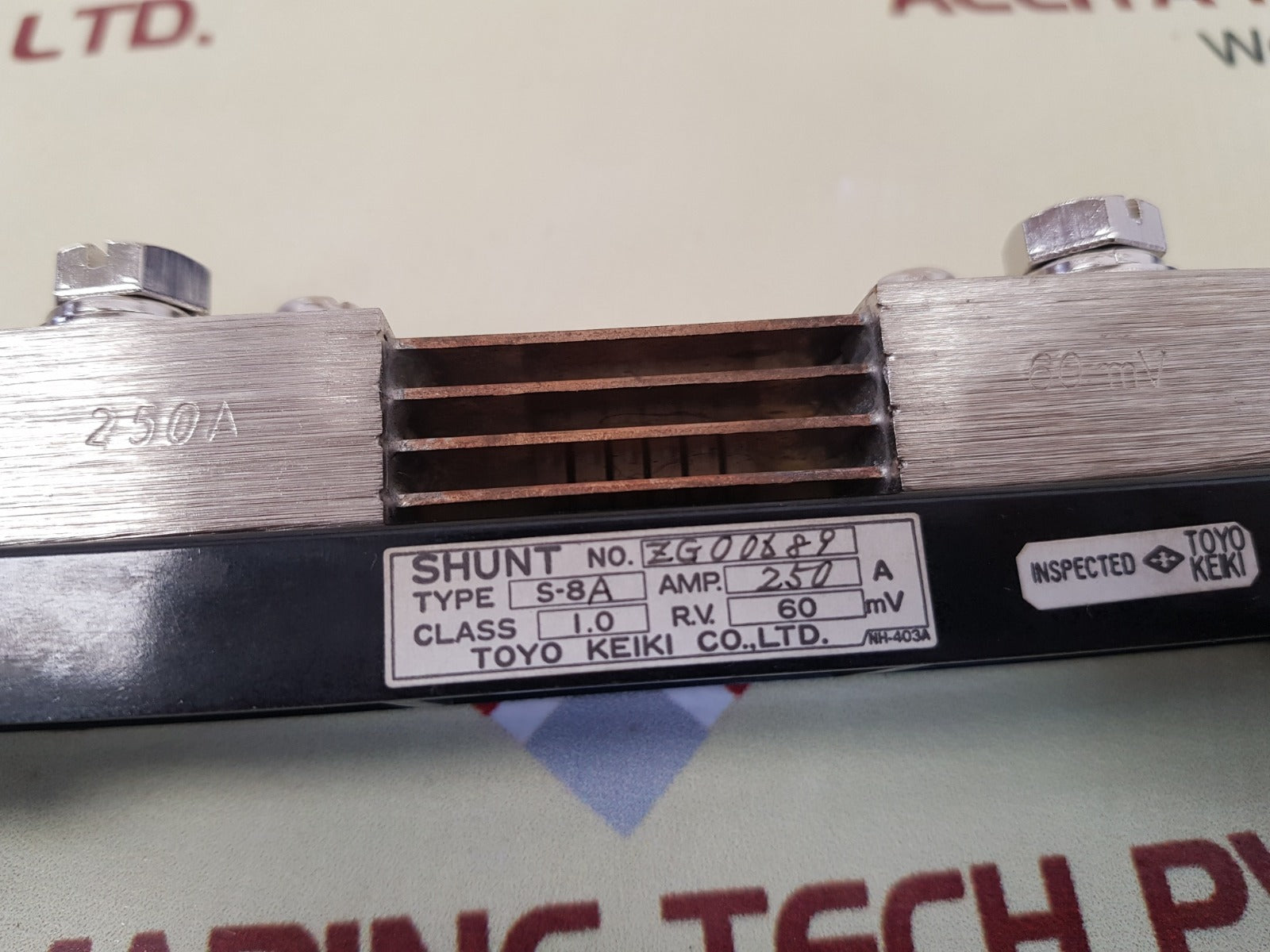 Toyo keiki s-8a shunt