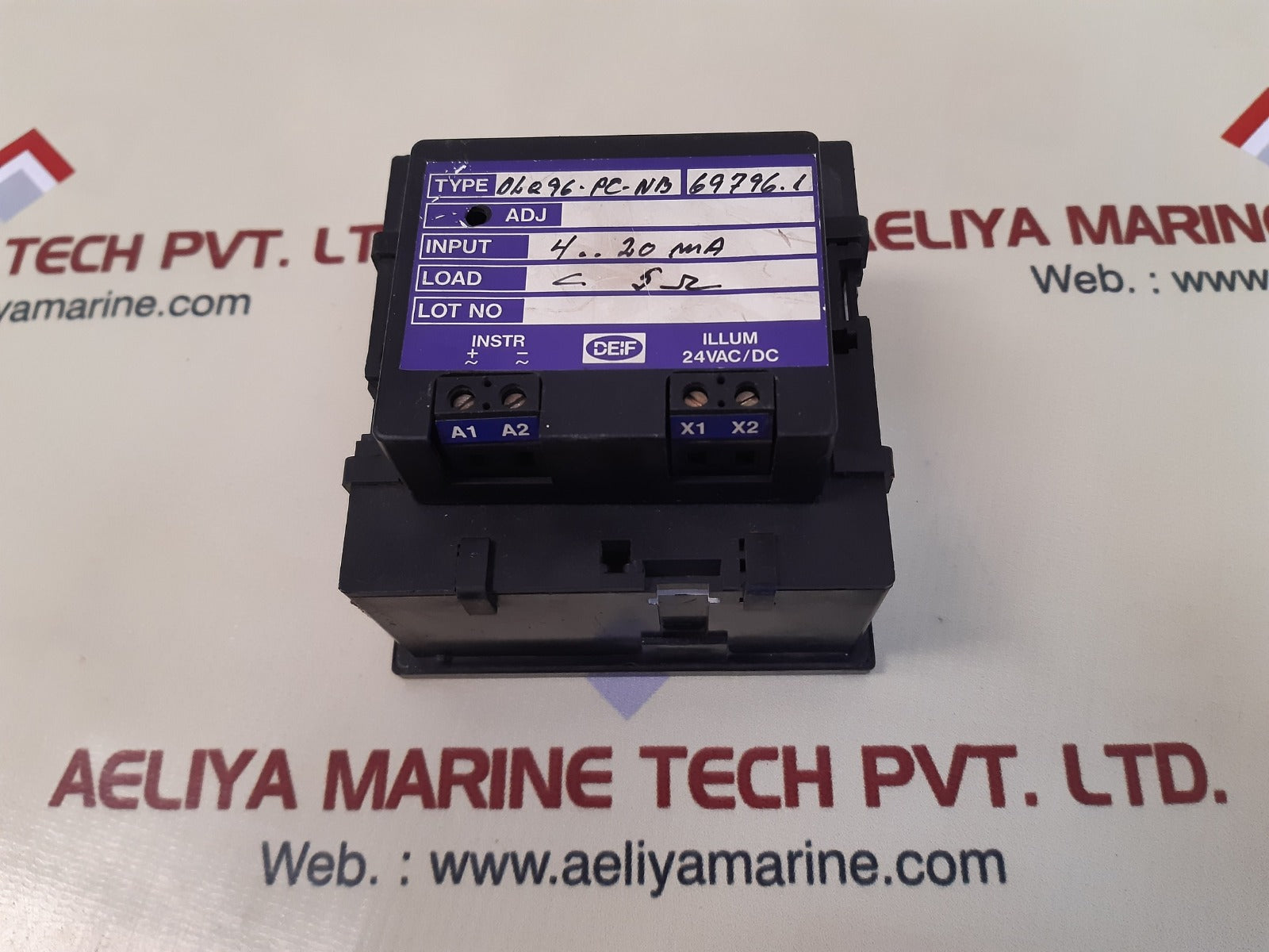 Norcontrol/Deif Dlq96.Pc-nb Mpa Meter 0 To 4 Mpa