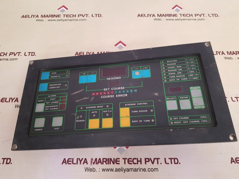 Microtecnica a-137726 control panel mp 37