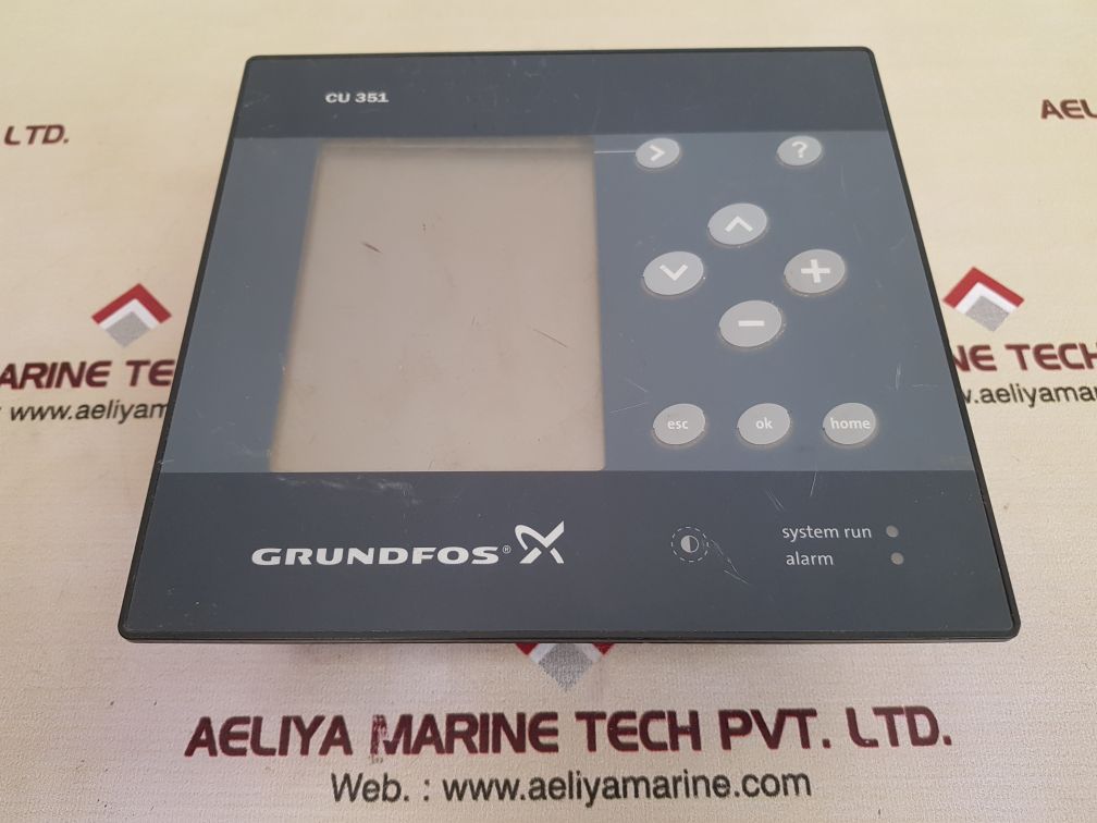 Grundfos cu 351o controller panel 96161620-v05
