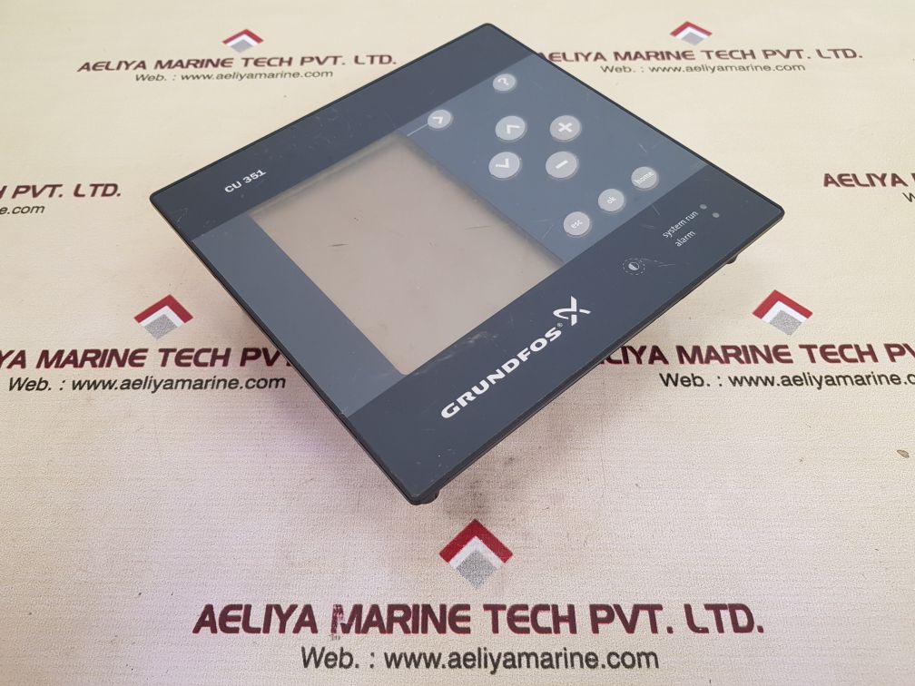 Grundfos cu 351o controller panel 96161620-v05