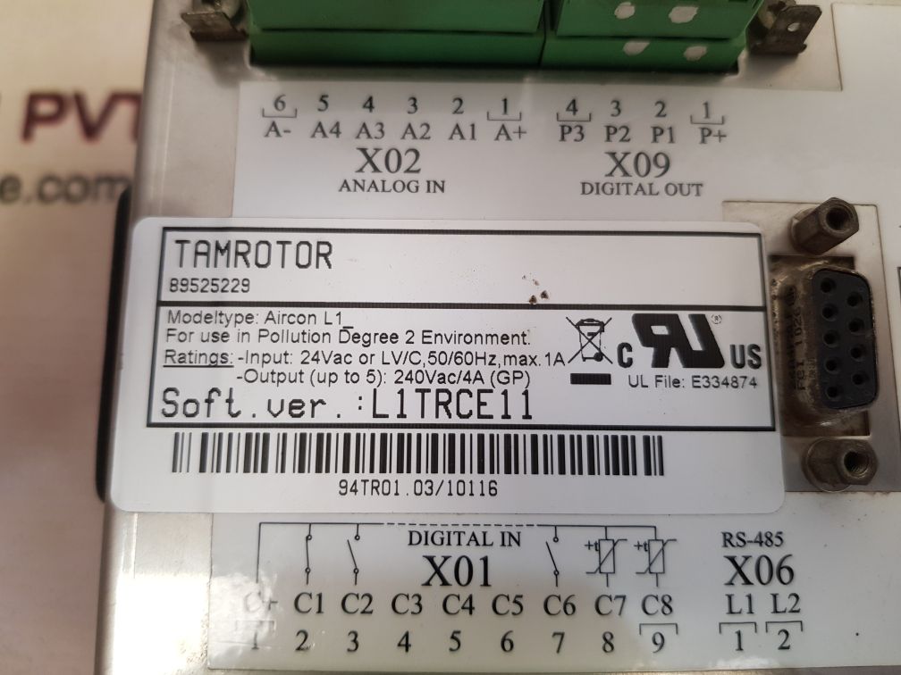Tamrotor aircon l1 compressor display