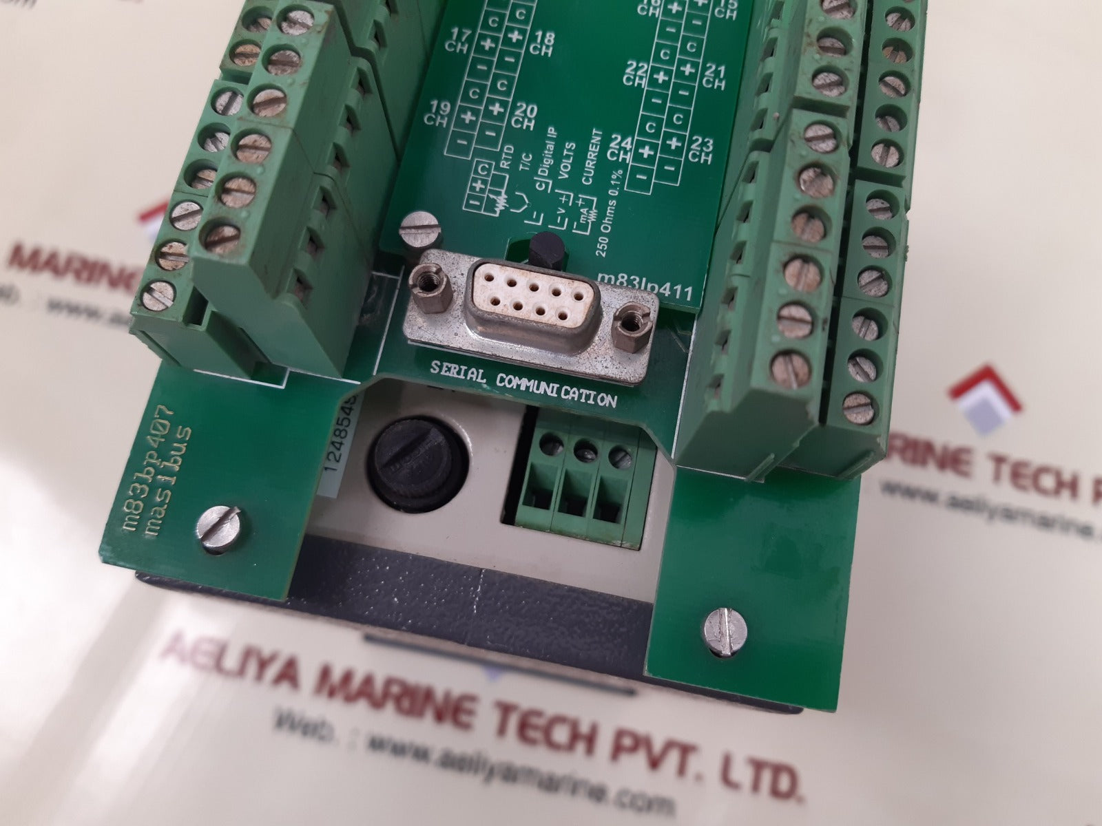 Masibus 85Xx Channel Process Scanner Power Channel-8