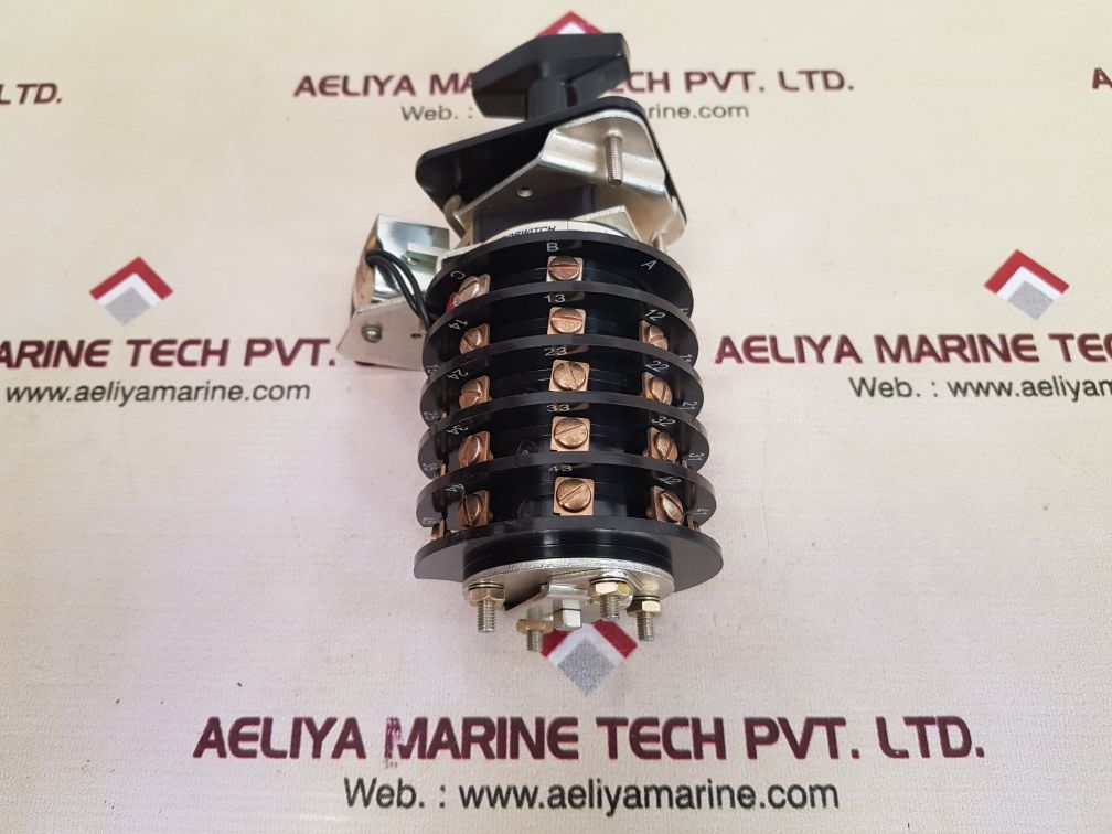 Electroswitch 7804d rotary switch lock out relay used