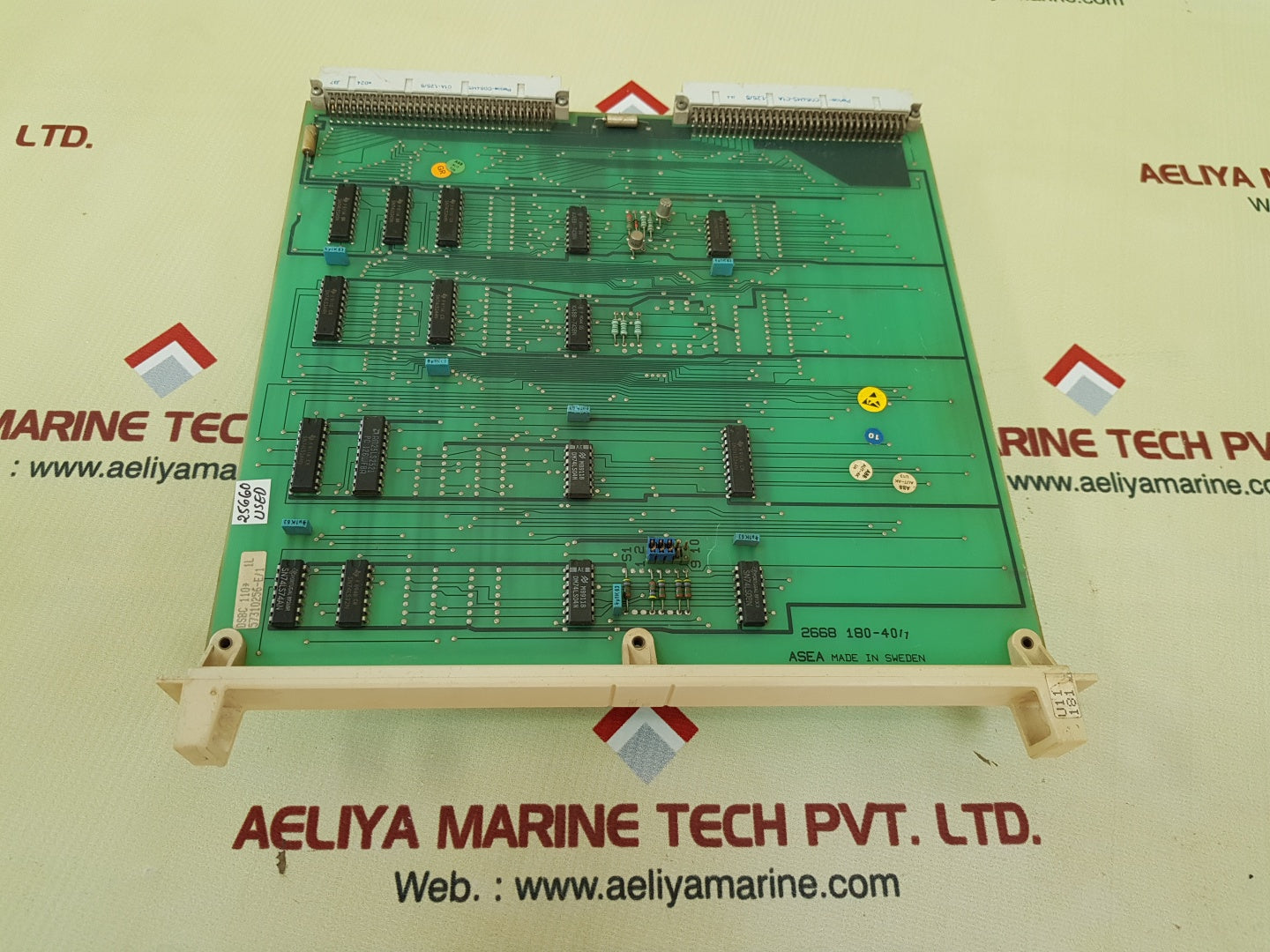 Asea dsbc-110 buss termination module 57310256-e/1