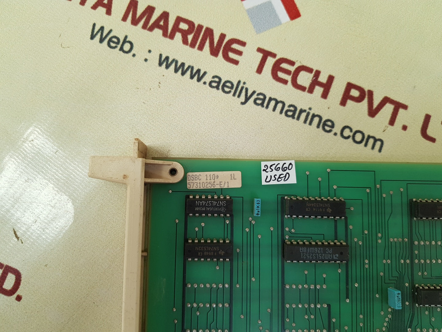 Asea dsbc-110 buss termination module 57310256-e/1