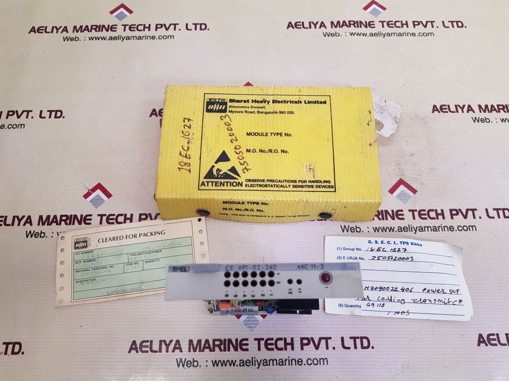Bhel akc-11-2 pcb card ce 691-02-240