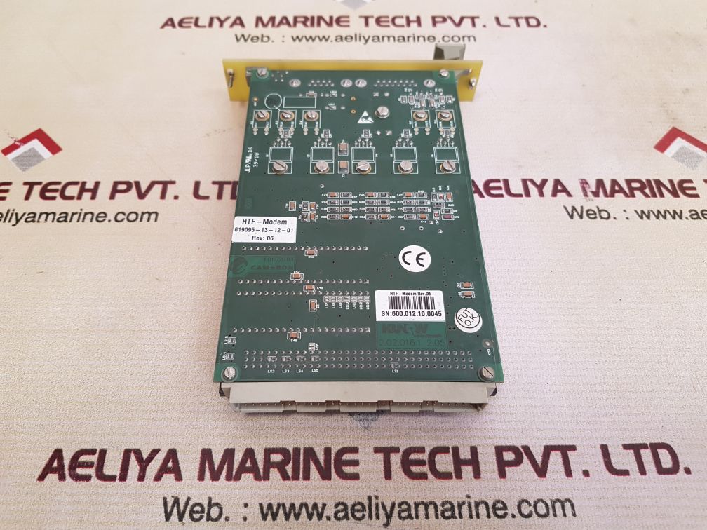 Kunow electronic cameron 619095-13-12-01 htf-modem pcb card Used