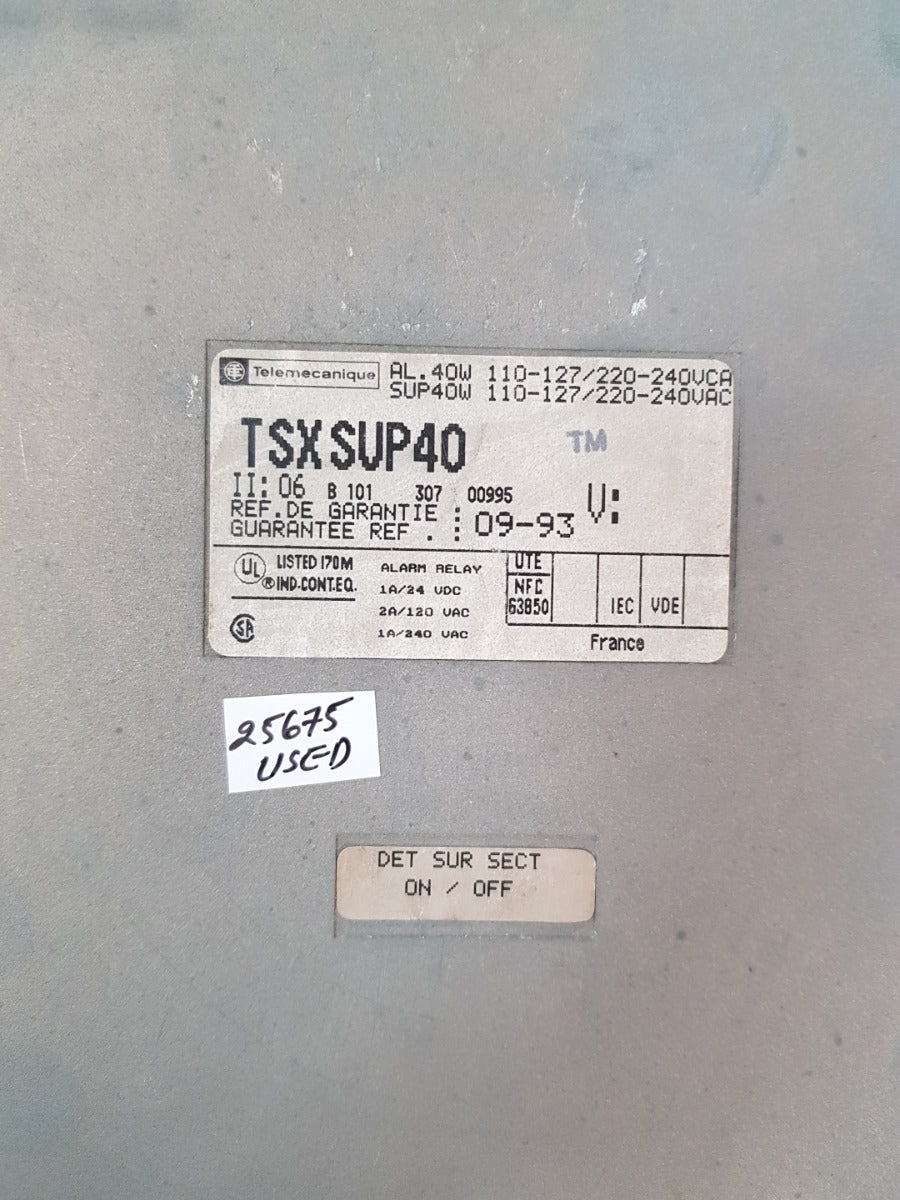 Telemecanique tsxsup40 power supply