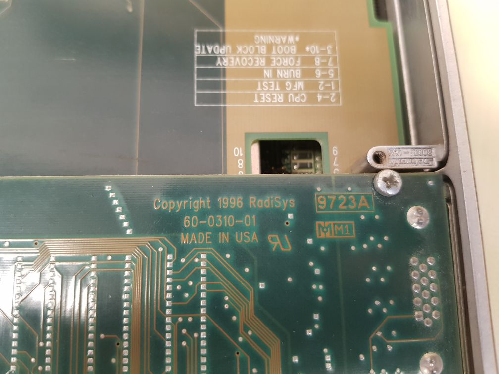 Radisys epc-9 cpu card 60-0310-01,60-0305-02