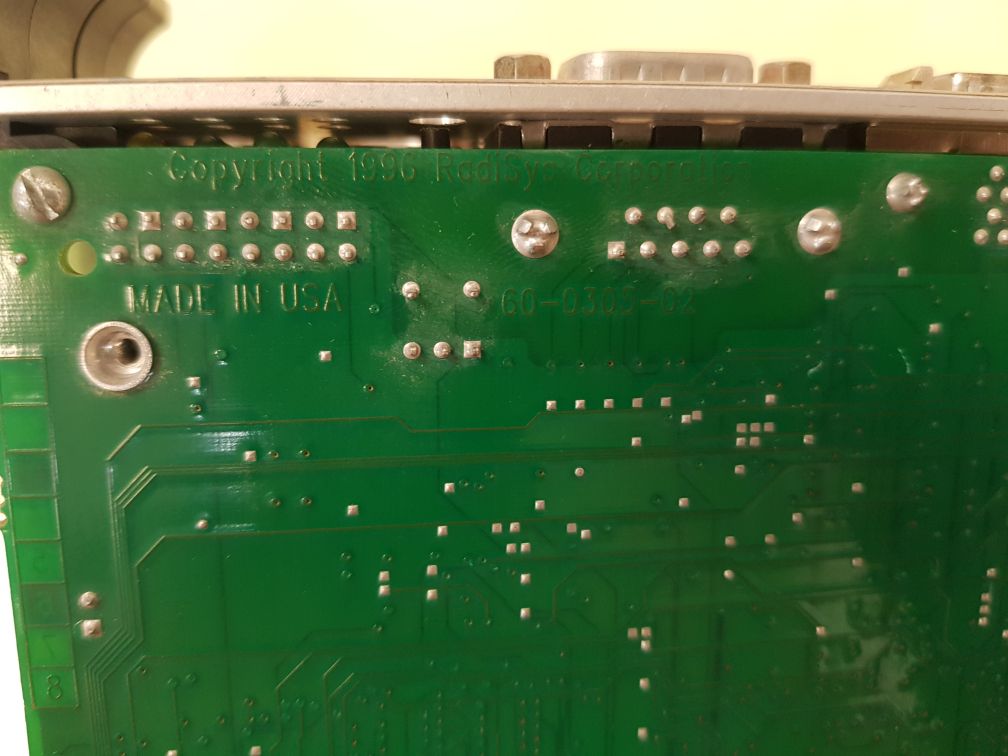 Radisys epc-9 cpu card 60-0310-01,60-0305-02
