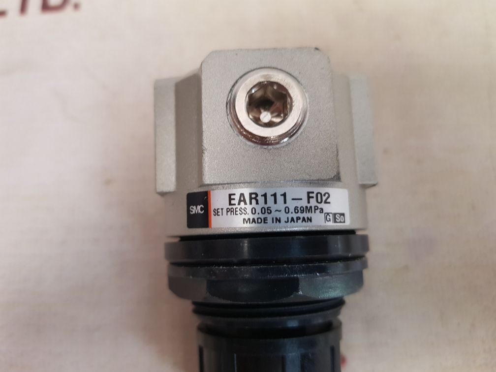 Smc ear111-f02 pressure regulator 0.05~0.69mpa