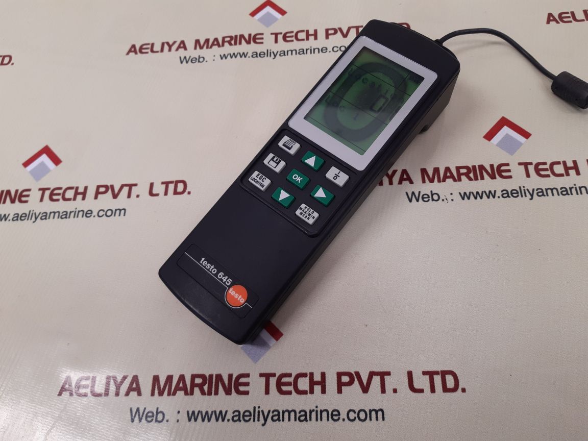 Testo 645 temperature measuring instrument 0560 6450