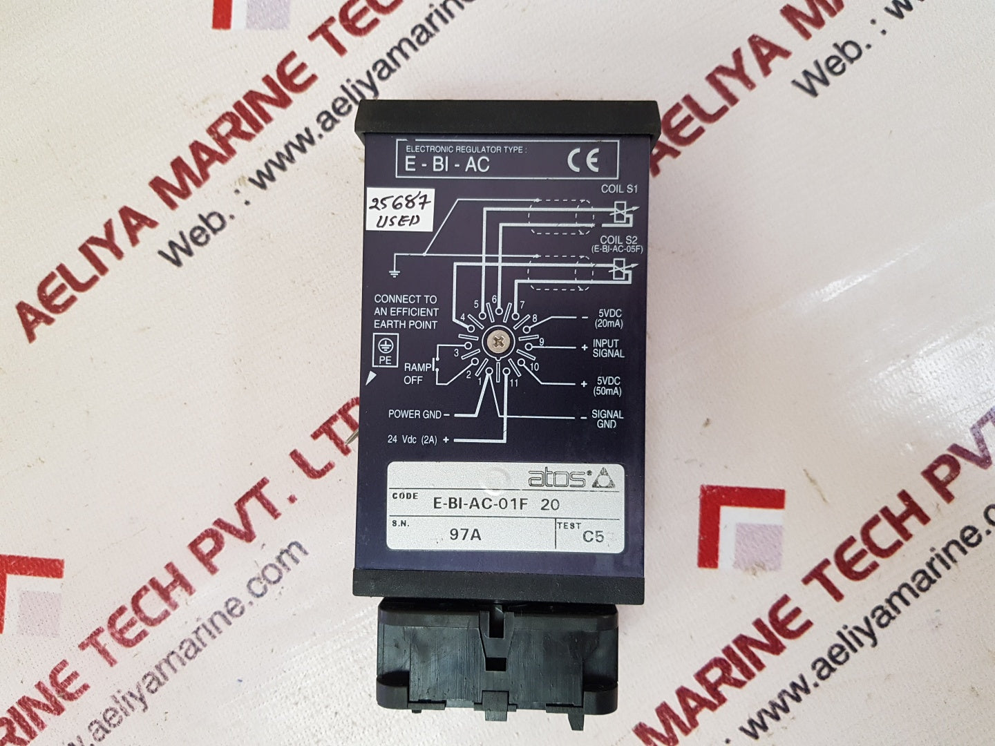 Atos e-bi-ac-01f electrical amplifier