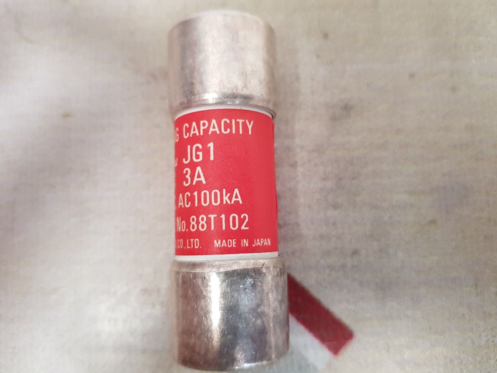 Set of 10x Utsunomiya electric jg1 cello-lite fuse ac600v 3a