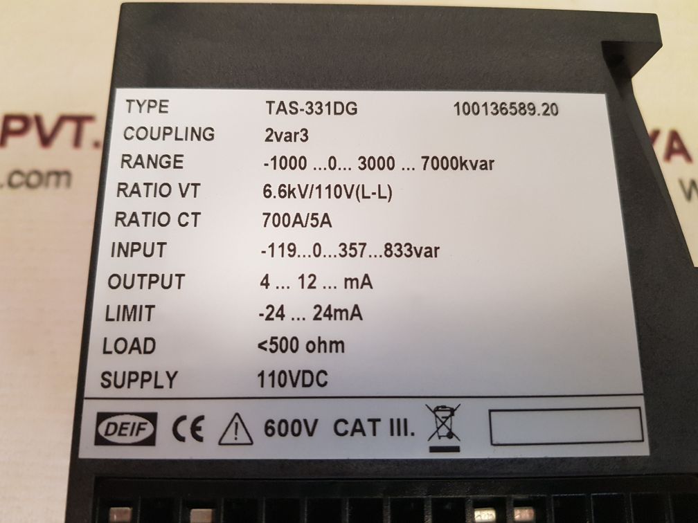 Deif Tas-331Dg Selectable Transducer 100136589.20