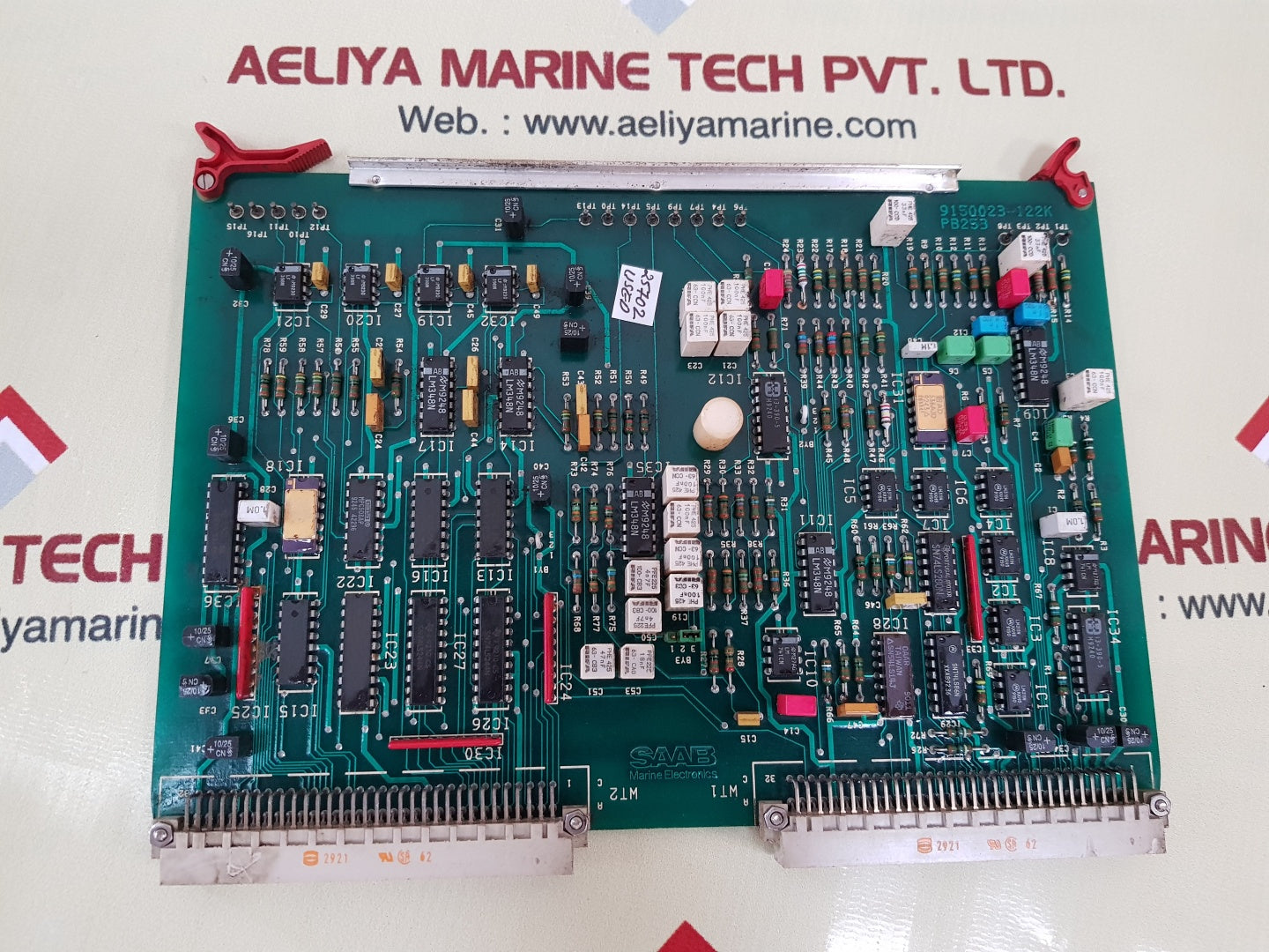 Saab marine 9150023-643a cpu board 9150023-122k pb253