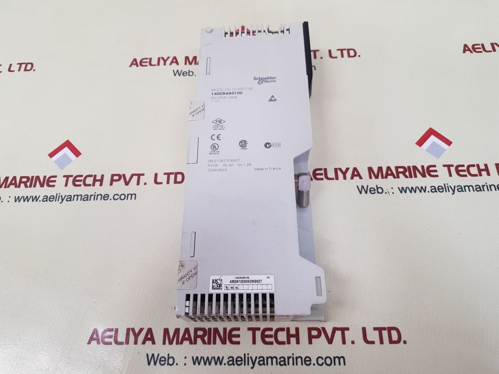 Schneider 140cra93100 modicon quantum rio drop module pv: 05