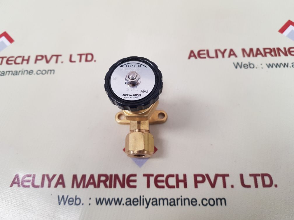 Saginomiya nbv-803bx manual globe valve 2.94 mpa