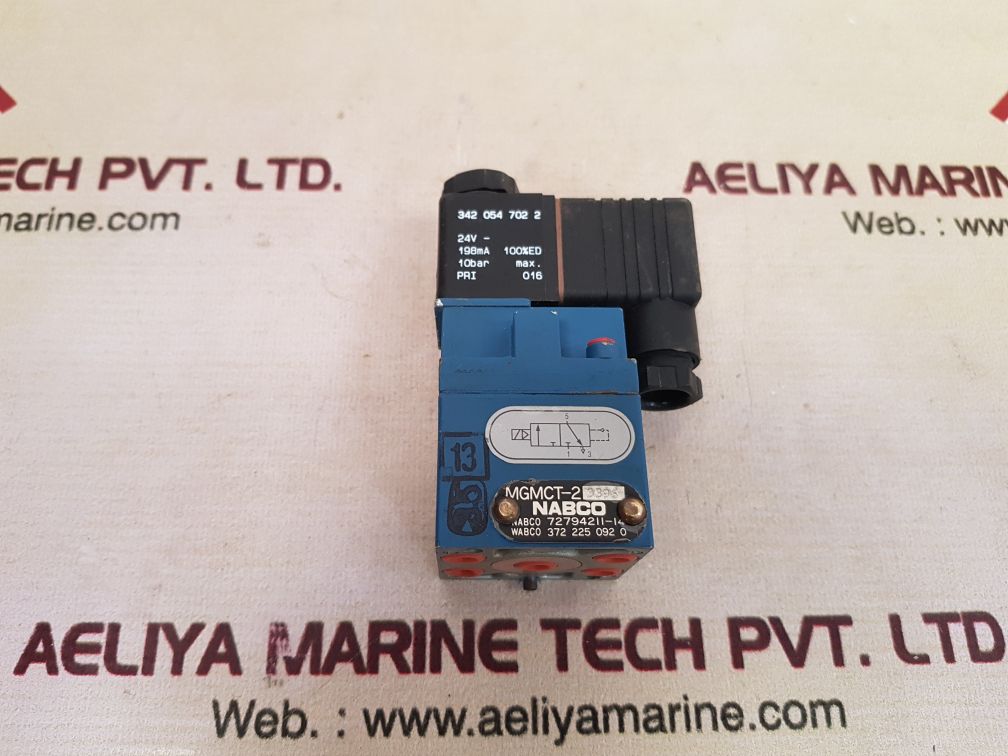 Nabco mgmct-2 3396 solenoid valve