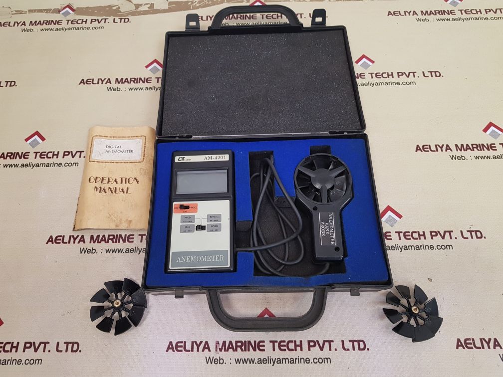 Lutron am-4201 digital anemometer