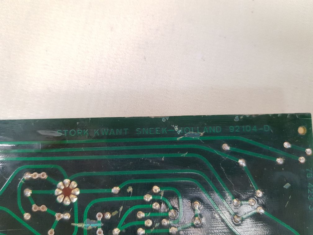 Stork kwant 92104-d pcb card