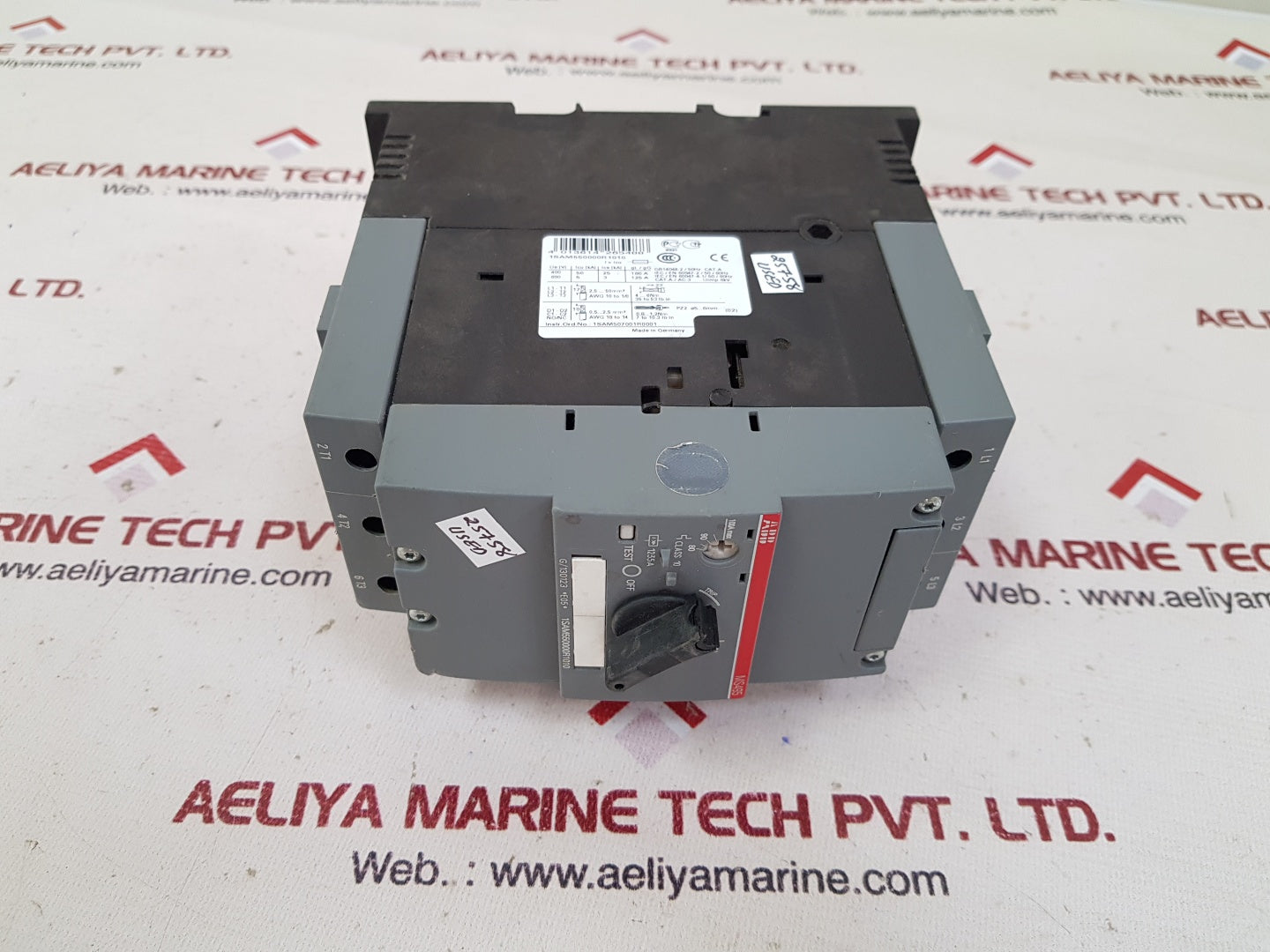 Abb ms495 manual motor starter 1sam550000r1010