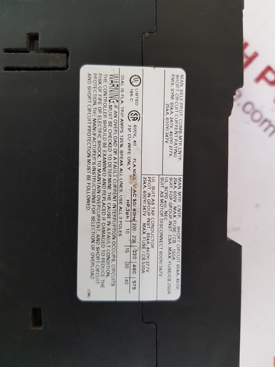 Abb ms450 1sam450000r1005 motor starter
