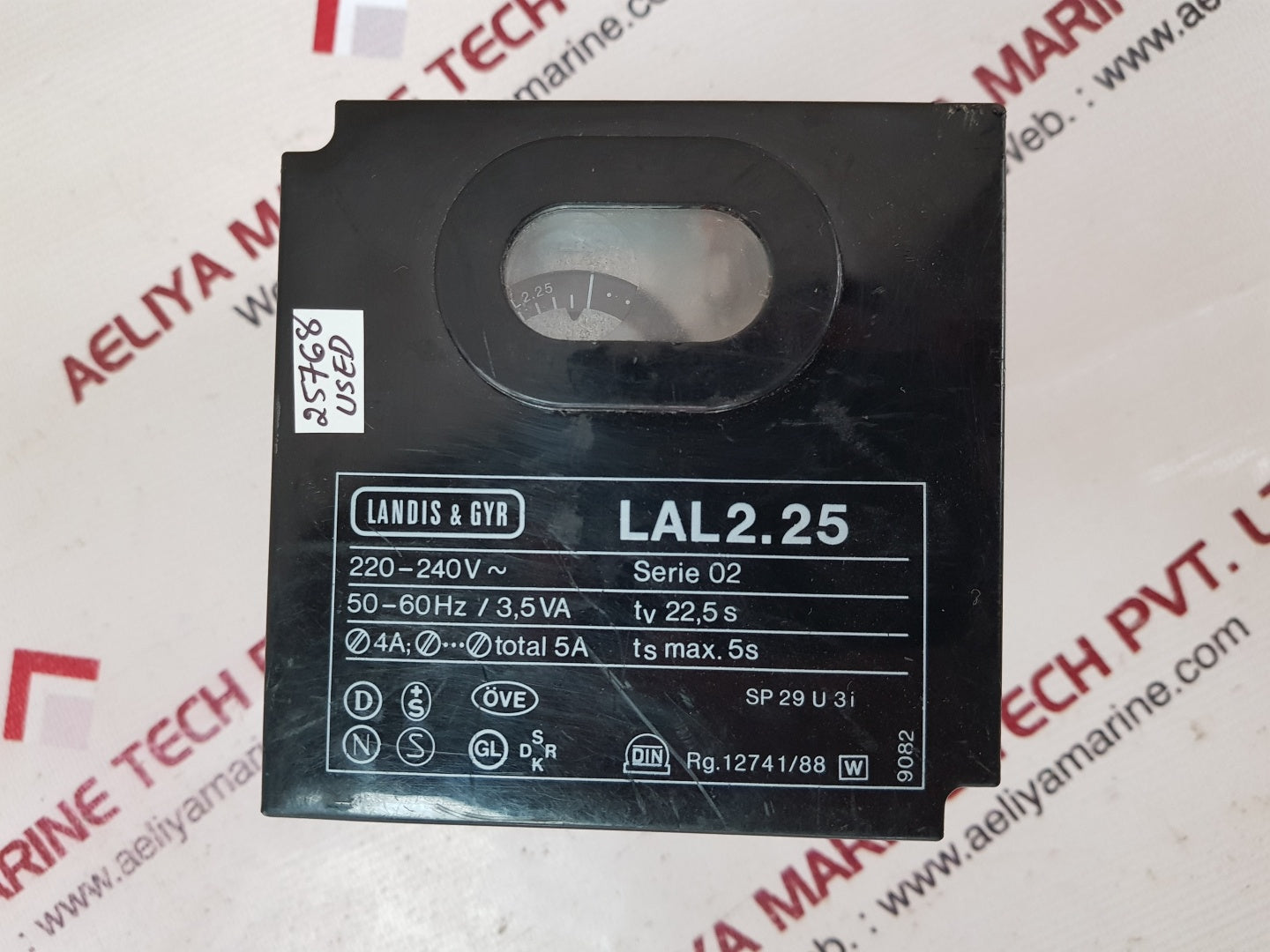 Landis & gyr lal2.25 burner control 220-240v
