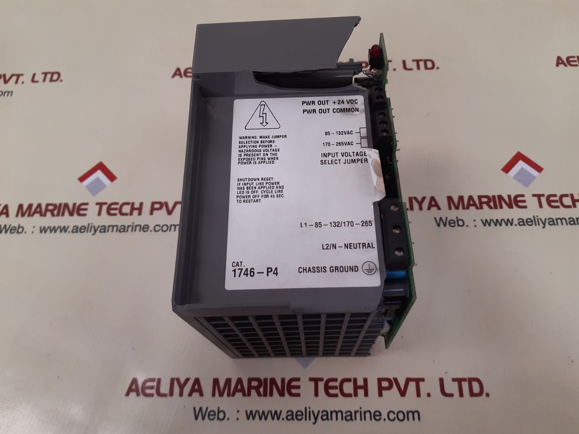 Allen-bradley 1746-p4 ser. a slc 500 power supply