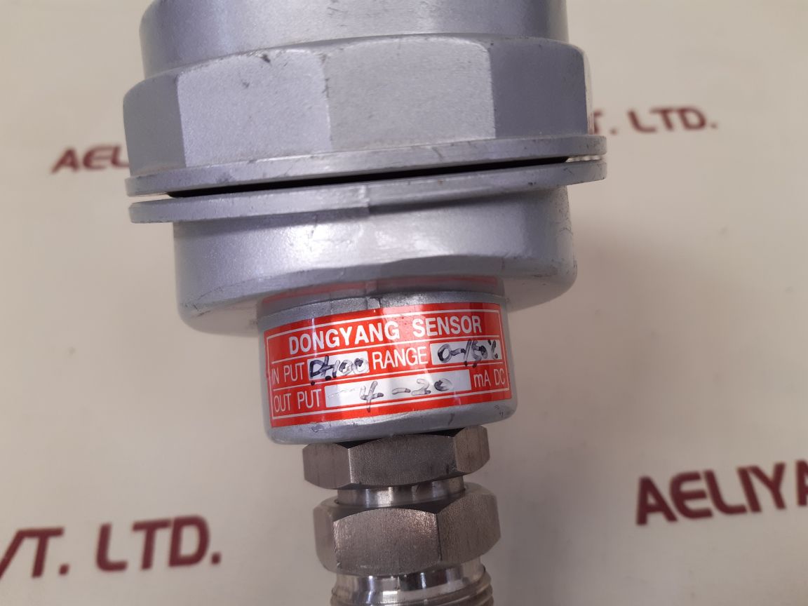 Dong yang pt100 temperature sensor 0~150°c