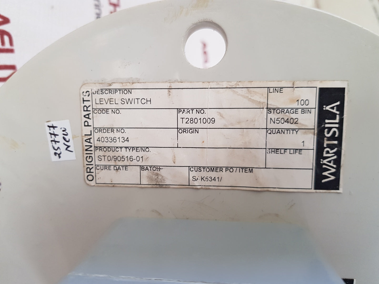 Wartsila t2801009 level switch