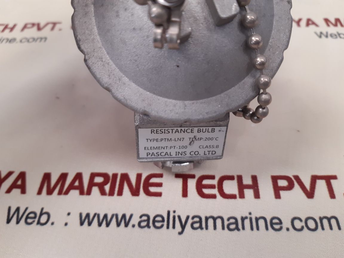 Pascal ptm-ln7 resistance bulb 200°c used