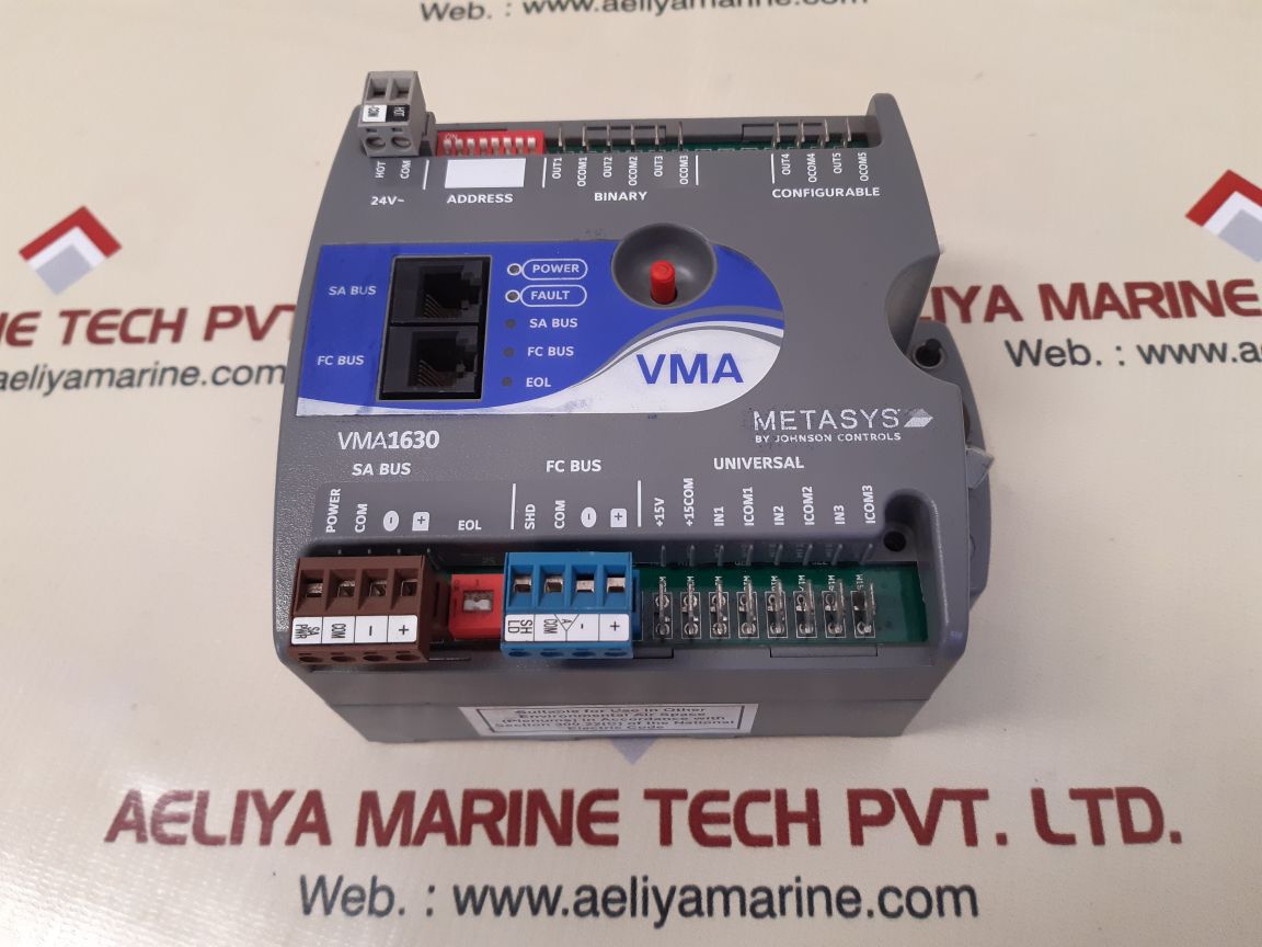 johnson controls vma1630