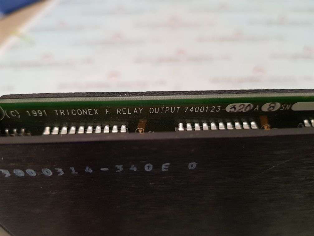 Triconex 3635a n.c. relay output