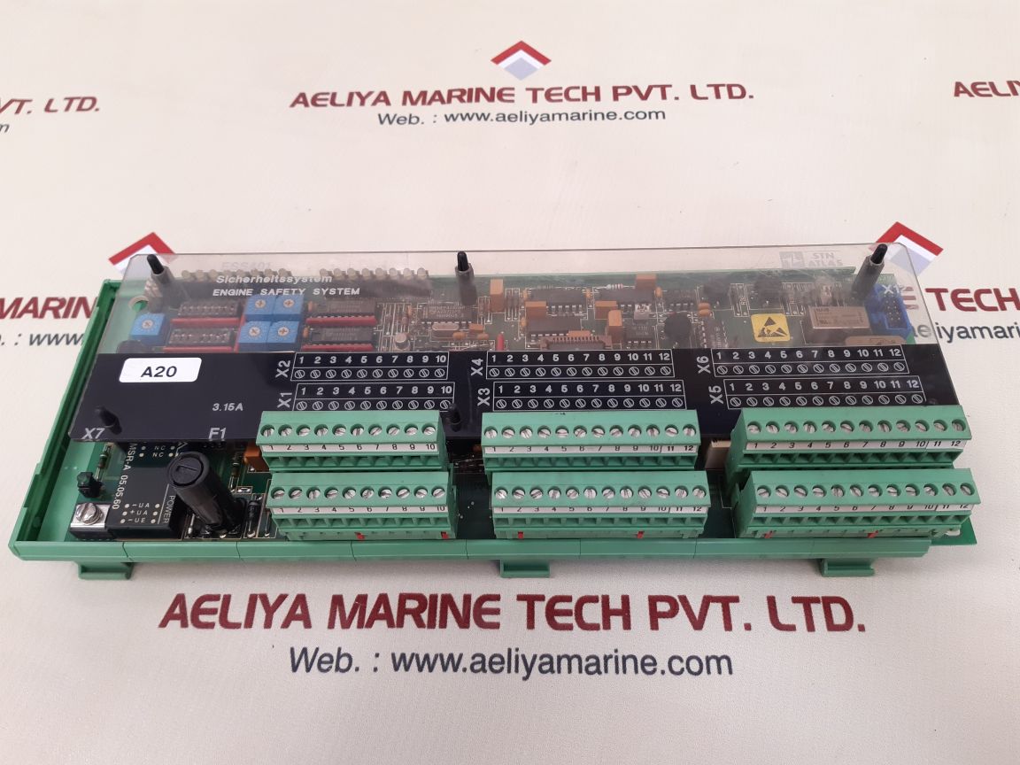 Stn atlas ess401 engine safety system plc board